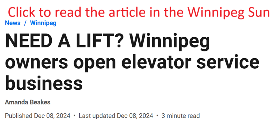Click to read the article in the Winnipeg Sun